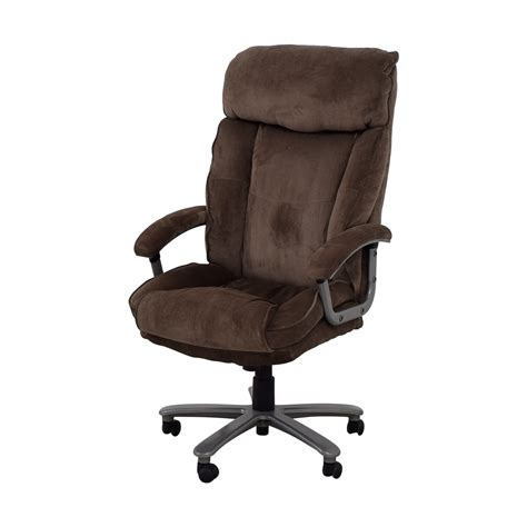 Second Hand Office Depot Grey Comfy Office Chair 