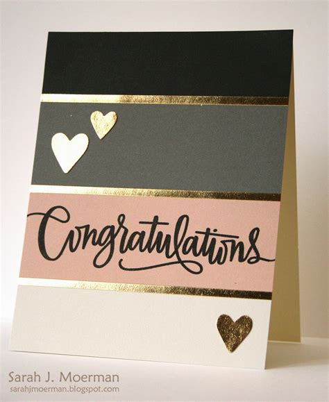 May this be the beginning of a great and happy marriage! My Impressions: Congratulations (and Simon Says Stamp Card ...