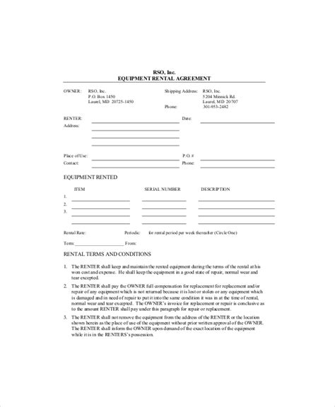 aircraft lease templates documents  pdfs