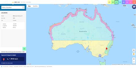 Wind Zones Of Australia According To Asnzs 117022011