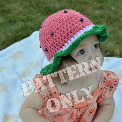 Watermelon Crochet Etsy