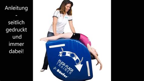 A full user setup guide is available to download in. Flick Flack lernen mit Flick Flack Trainer turnmatte com ...