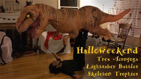 If you like the manga, please click the bookmark button (heart icon). Acroyoga with a T-rex - Hayley's Halloween Party - Vlog 41 ...