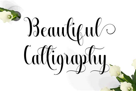 Beautiful Calligraphy • Best Fonts And Graphics • Hbfonts