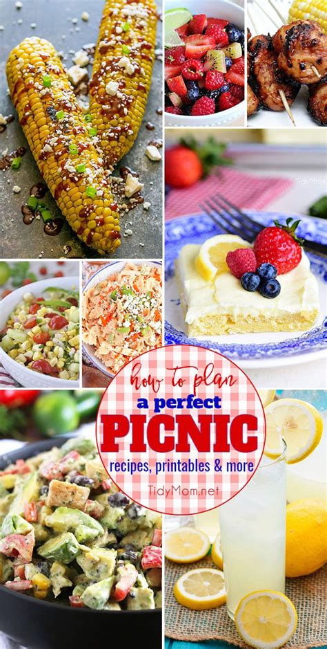 How To Plan A Perfect Picnic Picnic Food Picnic Foods Recipes