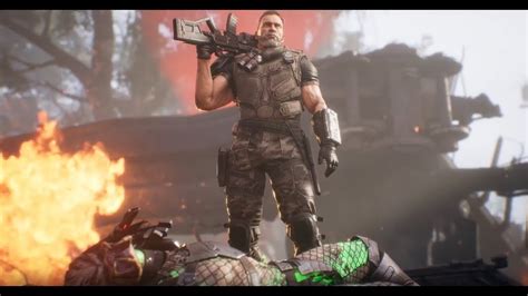 Along with custom vo lines, dutch is paired with early access* to the powerful qr5 hammerhead assault rifle and dutch's deadly knife. Predator: Hunting Grounds Dutch 2025 Class DLC Gameplay PC ...