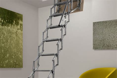Folding Ladder To The Attic Is The Best Choice For Space Saving Stair