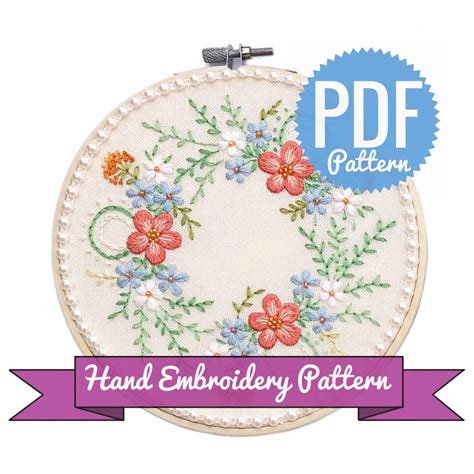 Pin on Embroidery Patterns for Beginners