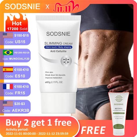 Slimming Cream Weight Loss Remove Cellulite Sculpting Fat Burning