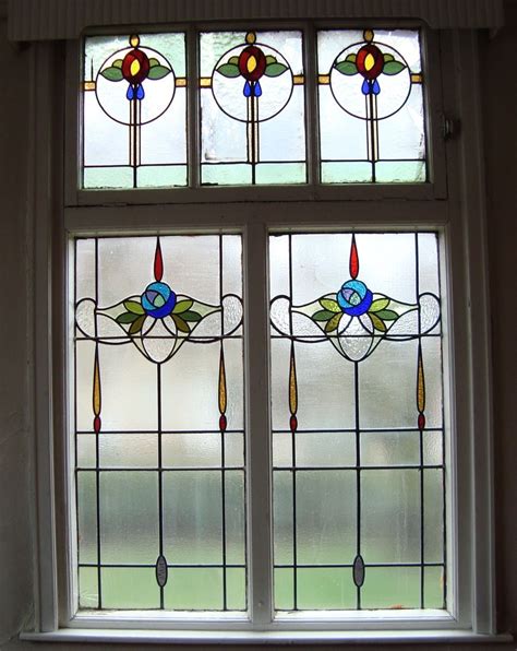 Art Nouveau Stain Glass Windows Leaded Glass Windows Stained Glass