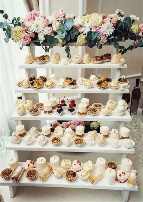 20 delicious wedding dessert table display ideas for 2020 wedding cake decorations