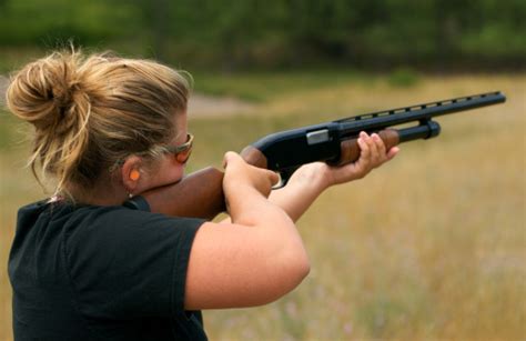 Women Shooting A Gun Stock Photo Download Image Now Istock