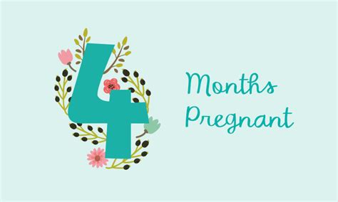 4 Months Pregnant Symptoms Ultrasound And Fetal Development Pampers Ae