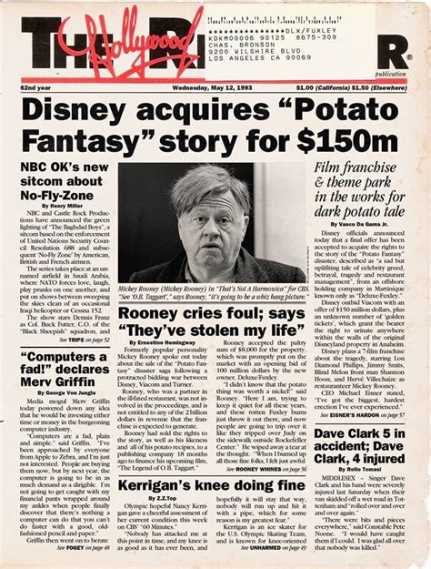 Have a great time reading it. Mickie Roonie Potatoe Fantasy - Mickey Rooney S Potato Fantasy The Goods From The Woods Podcast ...