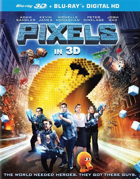 Customer Reviews Pixels 3d Blu Ray 2 Discs Blu Rayblu Ray 3d