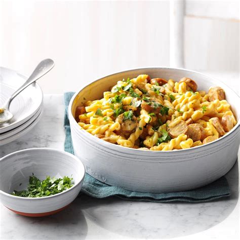 How to make chicken and chorizo pasta with spinach. Chorizo Pumpkin Pasta Recipe | Taste of Home