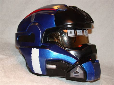 Halo Reach Carter Helmet Side View Finished By Hyperballistik On Deviantart