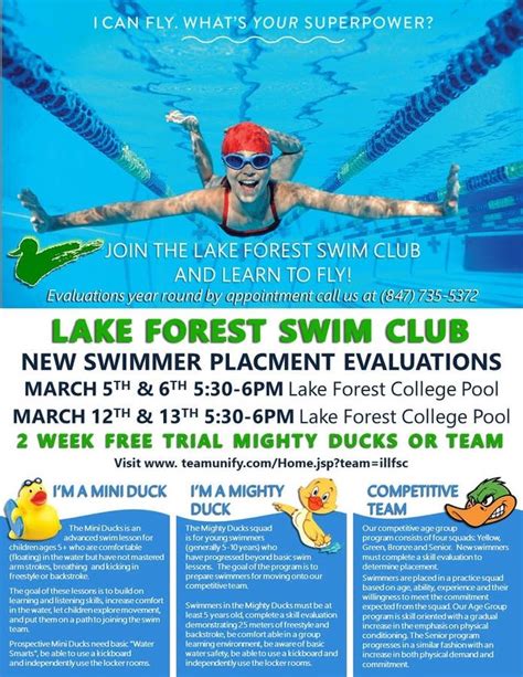 Lake Forest Swim Club Join Swim Team Lake Forest Il Patch