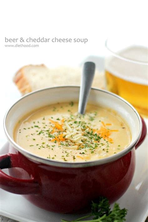 It's also a fantastic this is one of the best recipes i have found for cheddar cheese soup. Beer and Cheddar Cheese Soup Recipe | Diethood