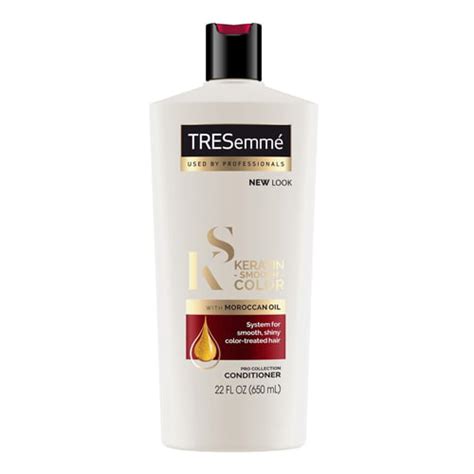 Tresemme Keratin Smooth Color Hair Conditioner Moroccan Oil 22 Oz