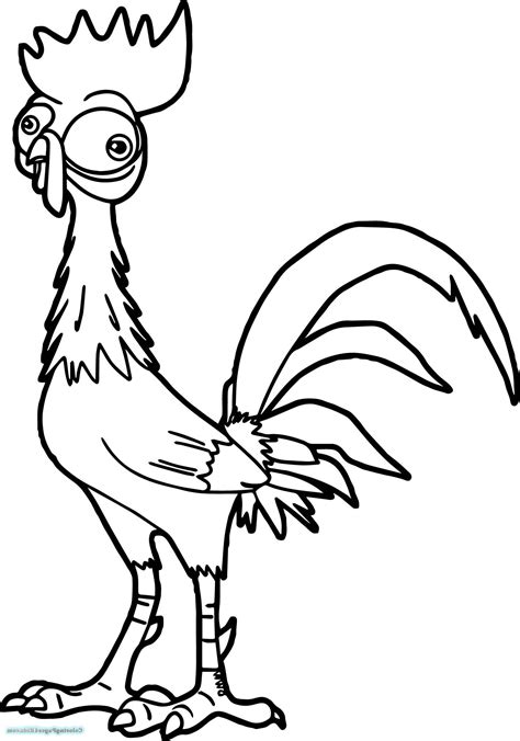 View this on artstation juliana soler on artstation. Moana Coloring Pages Heihei - K5 Worksheets
