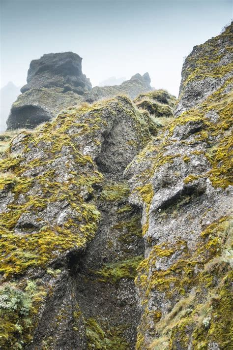 Raudfeldsgja Gorge On Snaefellsnes Peninsula In Iceland Stock Photo