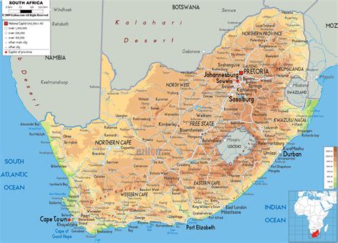 Map Of South Africa