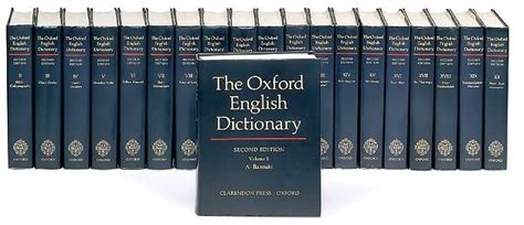 Racism also crosses religious and cultural boundaries. This 20 Volume Print Edition of Oxford English Dictionary ...