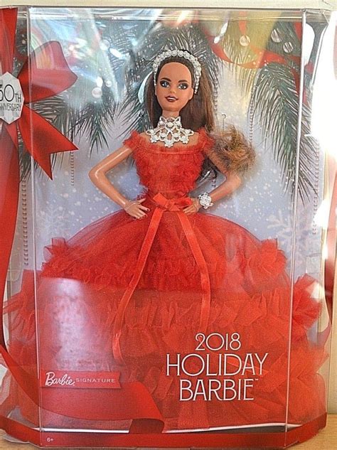 Barbie Holiday 2018 Latin Nrfb New Model Muse Doll Collection Mattel