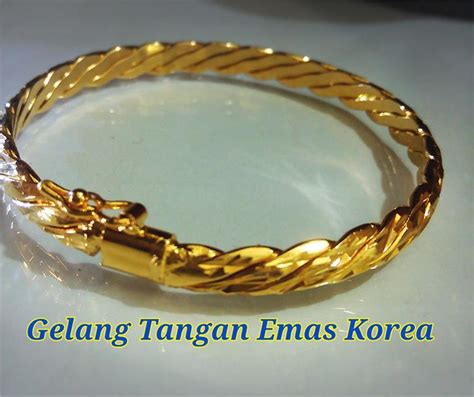 Beli gelang emas online berkualitas dengan harga murah terbaru 2021 di tokopedia! 27+ Gelang Emas Model Korea, Konsep Terkini!
