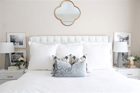 white master bedroom reveal