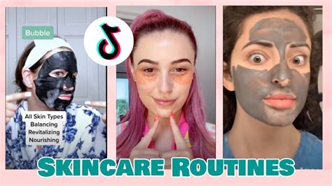 Best Tik Tok Skincare Routine Compilation Youtube