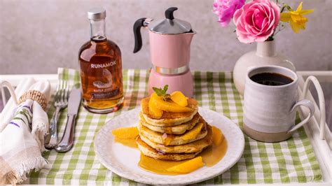 Orange Ricotta Pancakes Recipe The Fresh Market