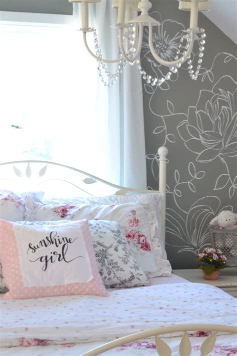 Girls Room Accent Wall Girl Room Little Girl Rooms