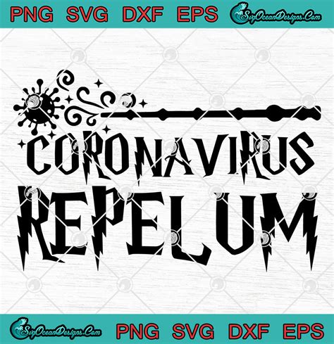 Coronavirus Repelum Harry Potter Svg Png Eps Dxf Coronavirus 2020