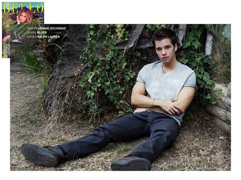 Actor Nathan Kress Wearing Bluer Jeans In The Latest Issue Of Bello Magazine Nathan Kress