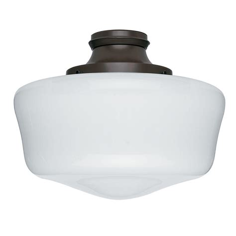 Ceiling fan light kits are for those who own a ceiling fan and wish to add a lighting element to it. Hunter Chestnut Brown Traditional Globe-99166 - The Home Depot