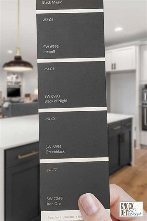 Sherwin Williams Iron Ore Sw A Delightful Charcoal Gray Knockoffdecor Com Paint