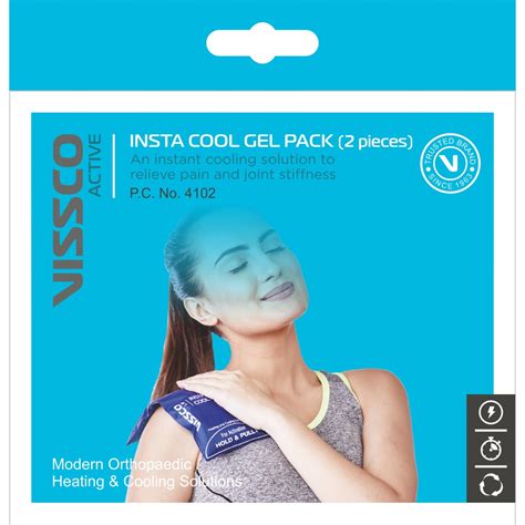 Buy Vissco Insta Cool Gel Pack 2 Pcs Online In India