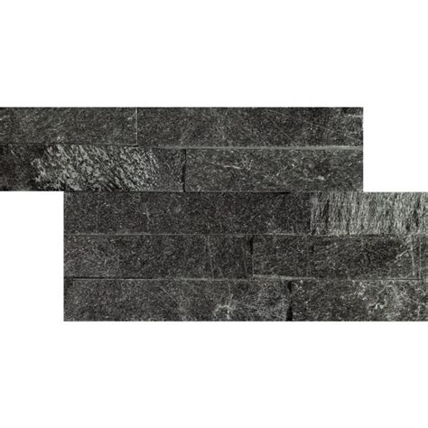 Sparkle Black Split Face Mosaic Tiles Tile Mountain