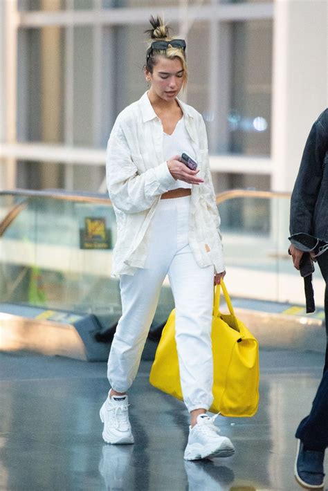 DUA LIPA at JFK Airport in New York 01/09/2020 - HawtCelebs