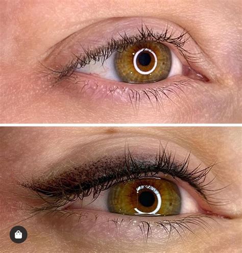 Before And After Whipshaded Eyeliner Permanent Eyeliner Permanent