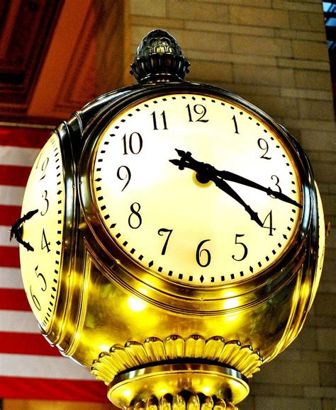Grand Central Clock Nyc Photograph By Ron Bartels Fine Art America