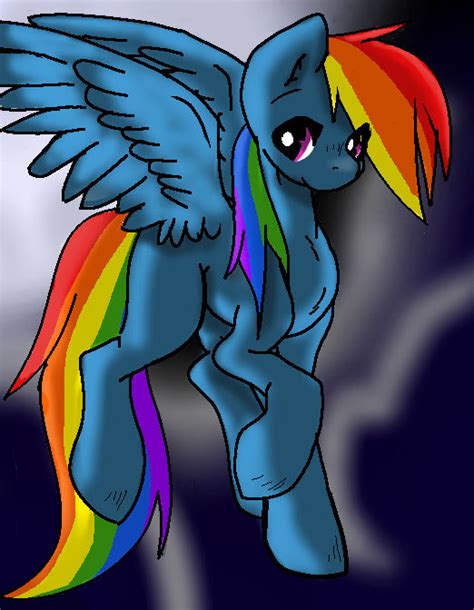 Rainbow Dash By Dabear1234 On Deviantart