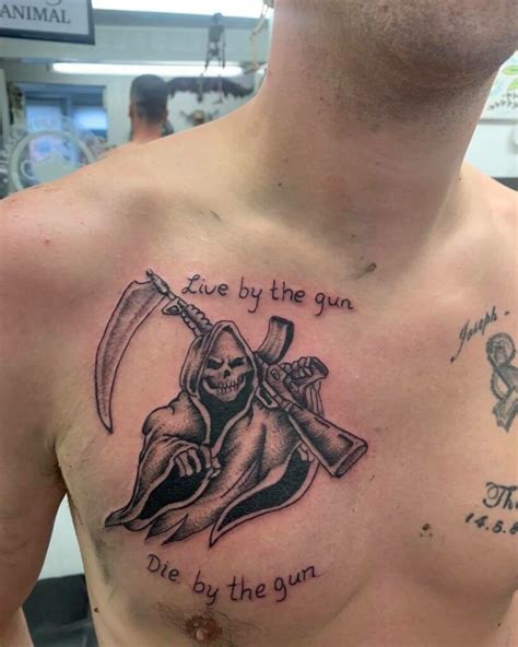 11 Grim Reaper Chest Tattoo Ideas That Will Blow Your Mind