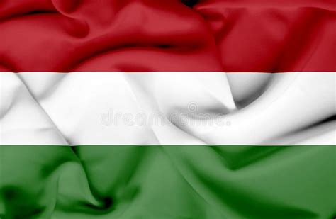 Hungary Waving Flag Stock Illustrations 4007 Hungary Waving Flag
