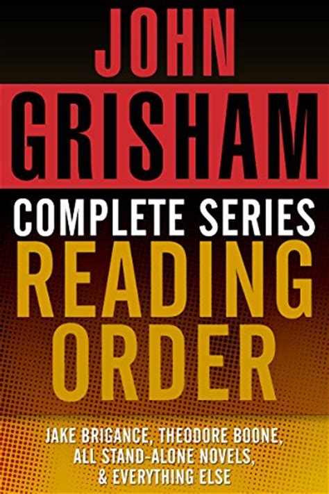 John Grisham Complete Series Reading Order Jake Brigance A Time To