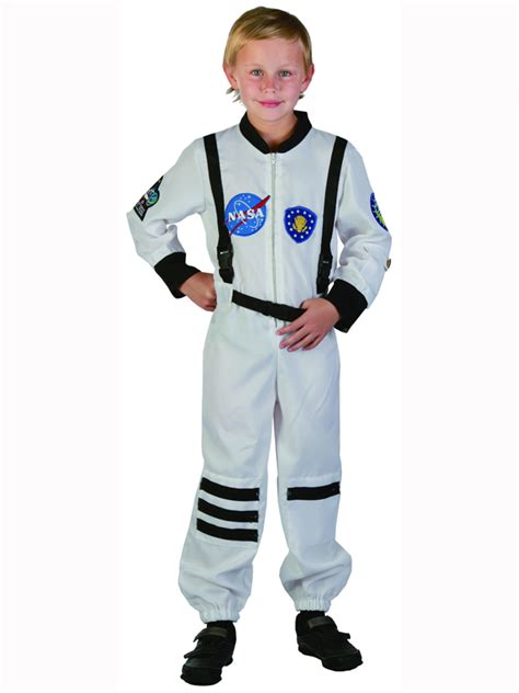 Child White Astronaut Outfit Fancy Dress Costume Book Week Spaceman