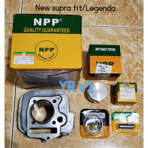 Jual Blok Seher Boring New Supra Fit Legenda Cylinder Plus Piston Kit