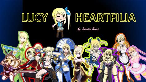 Fairy Tail Lucy Heartfilia Stardress Forms Youtube